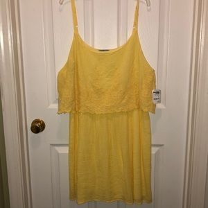 Yellow sun dress